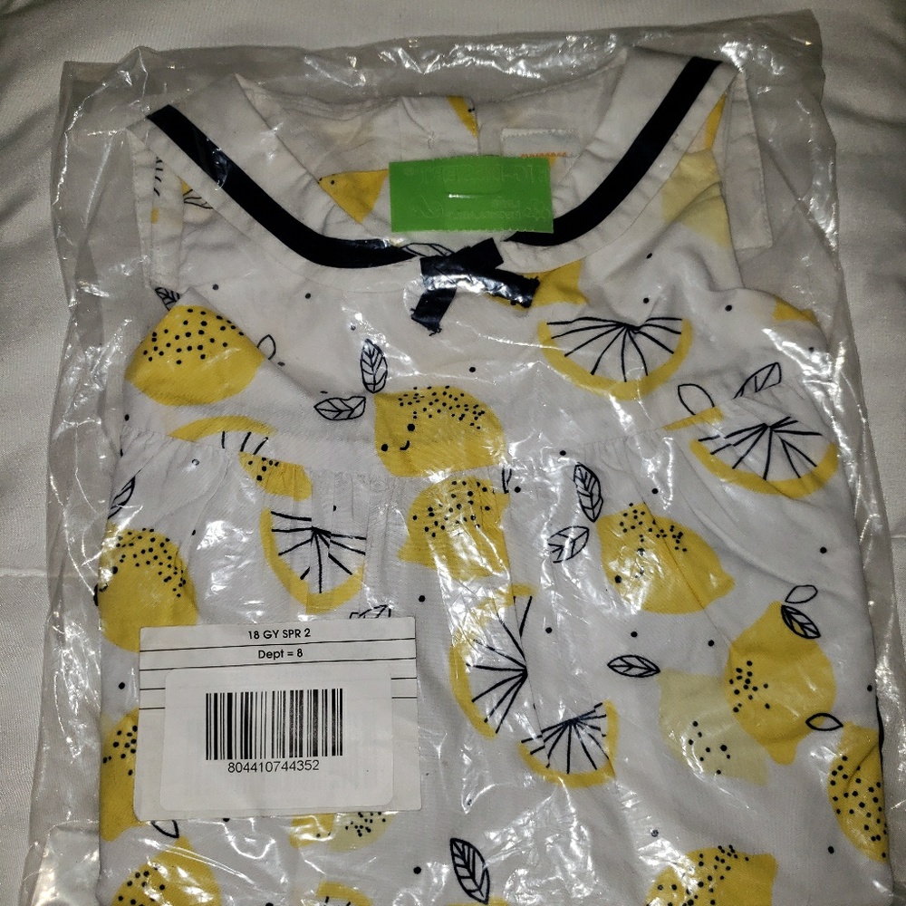 Gymboree lemon sailor dress